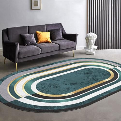 Light Luxury Carpet Living Room Coffee Table Blanket Modern Minimalist Creative Personality Floor Mat Bedroom Bedside Bed Foot C
