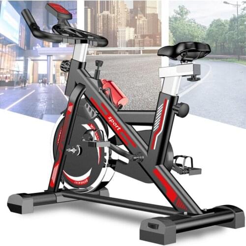 Folding Exercise Bike Household Indoor Weight Loss Bicycle Equipment Magnetic Stationary Bicycle Fitness Dynamic Bicycle XE