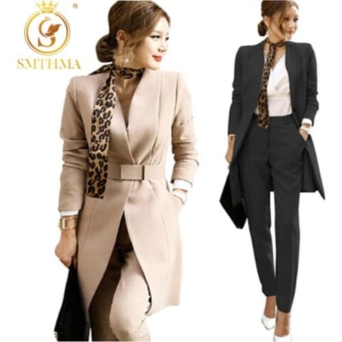 Женские брючные костюмы SMTHMA China At AliExpress