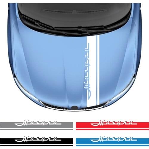 New Styling stickers for LADA VESTA niva kalina priora Car Hood Covers Vinyl Racing Sports Decal Car Sticker styling Accessories