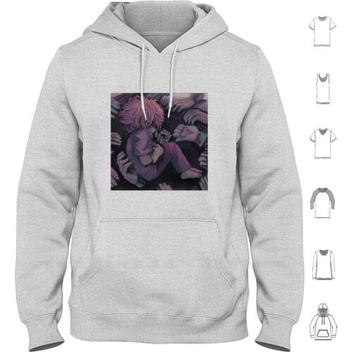 Mourning Hoodies Long Sleeve Bnha Halloween Mha Bokunoheroacademia Shigaraki Shigarakitomura Shimuratenko Tenko Afo