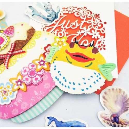 ZhuoAng New noble puffer design metal cutting mold scrapbook album embossed embossed DIY paper card making decorative mold