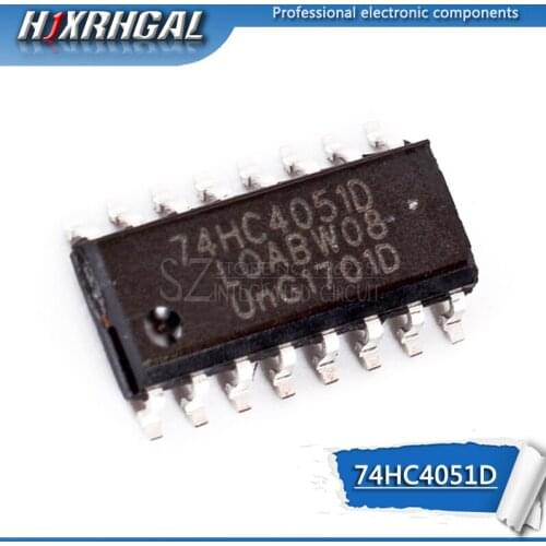 1PCS 74HC4051D SOP16 74HC4051 SOP SN74HC4051DR SMD 744051