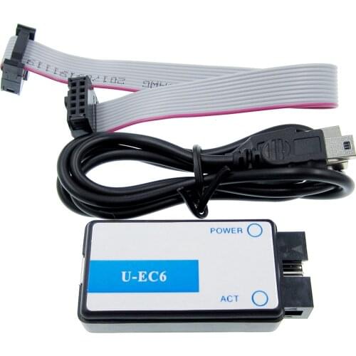 1pcs Simulation Downloader U-EC6 EC5 C8051F MCU USB Interface Debugger Programming