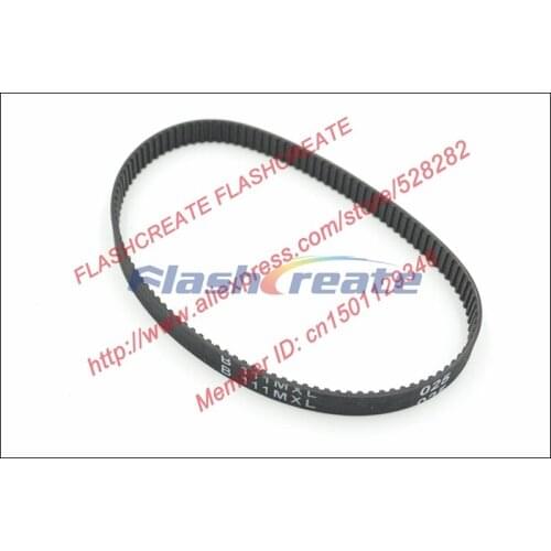 POWGE B111 MXL Synchronous Belt 111 Teeth Width 6.35mm Length 225.552mm MXL Rubber Closed-Loop Synchronous Belt B111-MXL