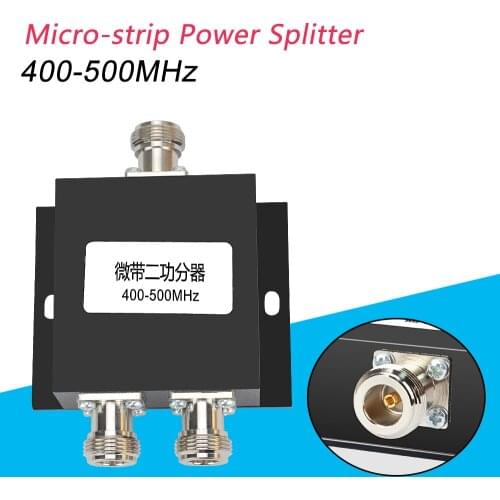 400-500MHz 2 Way Cavity N-Female Connector Power Splitter/Divider for walkie talkie Booster/Repeater Station