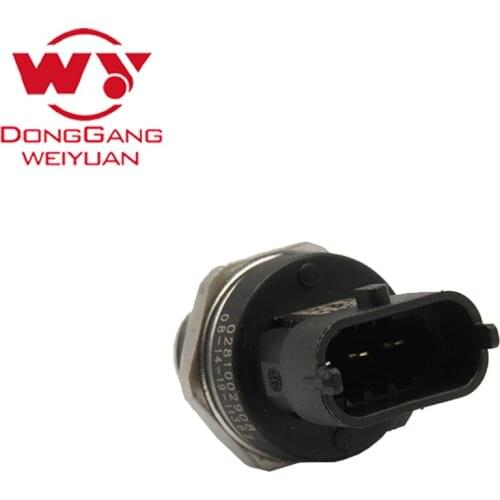 5pcs/lot Diesel Fuel Rail Pressure Sensor 0281002908 For Hyundai H200 H 200 H-1 H1 Starex Satellite 2.5 CRDi