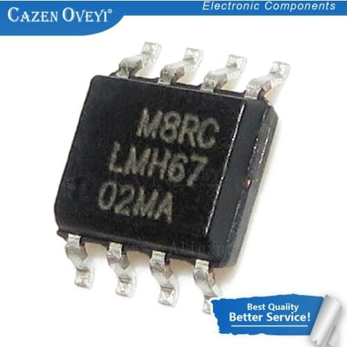 5pcs/lot LMH6702MA LMH6702MAX LMH6702 LMH67 02MA SOP-8 IC In Stock