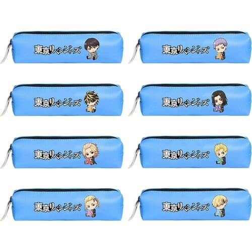 Anime Tokyo Revengers Pencil Cases Bags Pouch Pen Box Case Stationary kids gift School Supplies Stationery