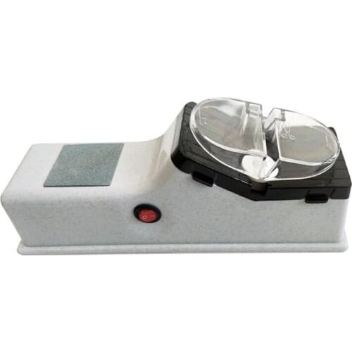 Automatic Electric Knife Sharpener Kitchen Professional USB Rotary Stone Sharpe 37MF