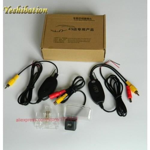 Wireless CCD Night Vision HD Wide Lens Angle Camera For Scion iA / Toyota Yaris 2013~2017 Back Up Park Camera