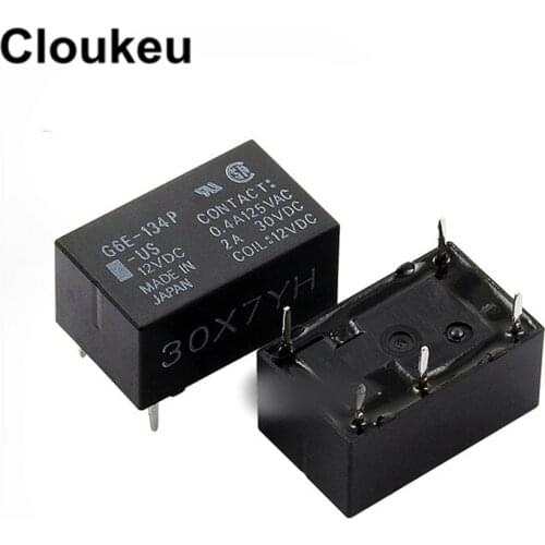 G6E-134P-US-12VDC 3A Relay DIP5