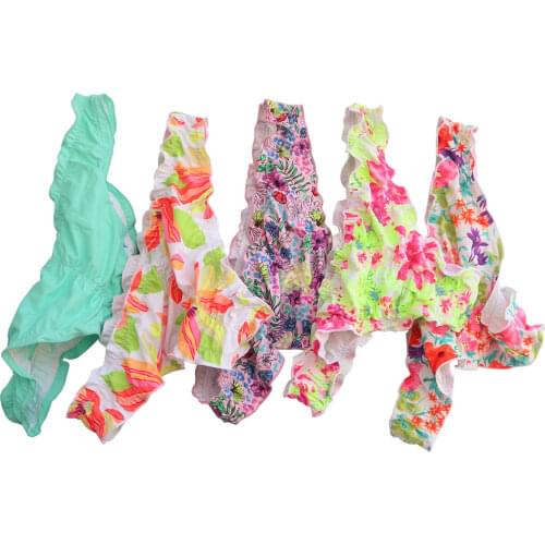 New Summer Women Secret Bikini Bottom Biquini Printing Swimwear Bikinis Swimsuit Cheeky swim suit Sexy Brazilian