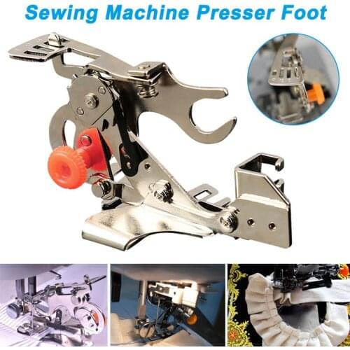 Household Ruffler Presser Foot Low Shank Pleated Attachment Presser Foot Sewing Machine Accessories C66