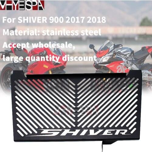 Motorcycle Engine Radiator Bezel Grille Guard Cover Protector Grill For Aprilia SHIVER GT 900 SHIVER 900 SHIVER900 2018