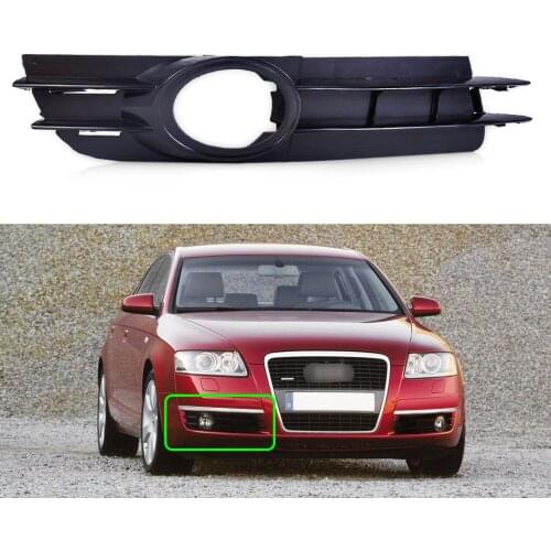 DWCX 4F0807682A Front Right Bumper Fog Light Lamp Grill Grille For Audi A6 / A6 Quattro C6 2005 2006 2007 2008