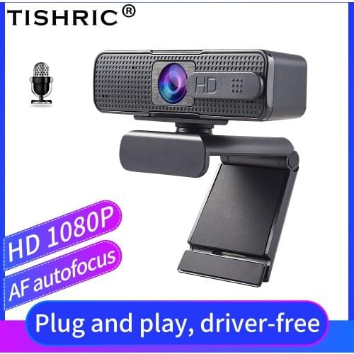 TISHRIC Ashu H701 HD Webcam 1080P USB Plug Play Auto Focus 200W HD Pixels Built-in Microphone For Computer Meeting Teach