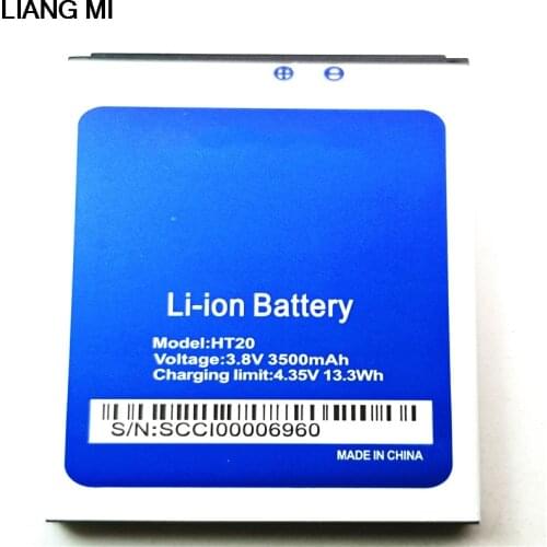 New Full 3500mAh HOMTOM HT20 Battery Large Capacity Backup Batteries Replacement with phone stander
