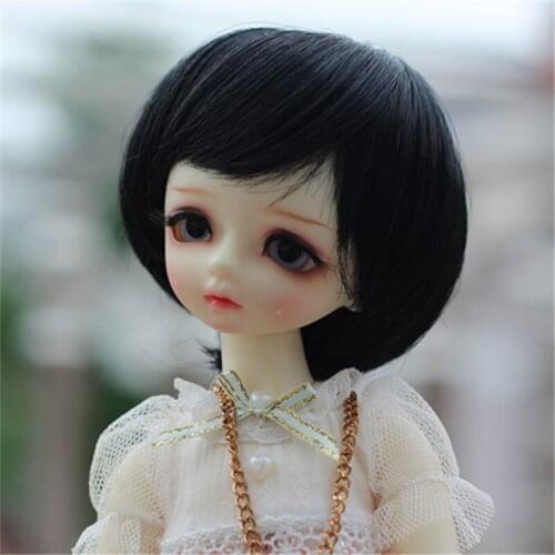 1/3 1/4 1/6 1/8 Bjd SD Short Wig Hair High Temperature Wire BJD Wig For BJD Doll Wig