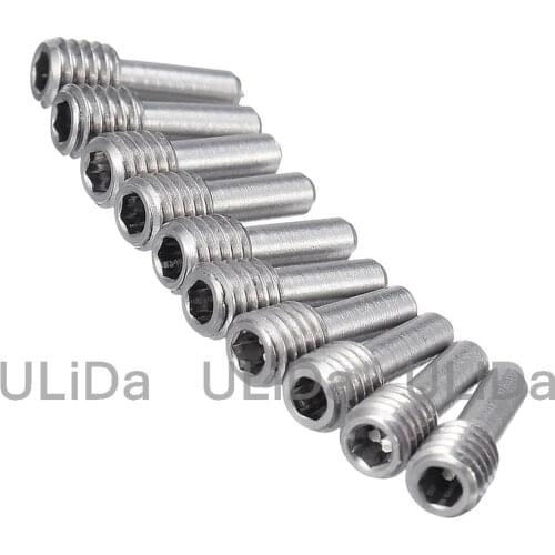 10PCS M3 M4 12mm Remote Control Toys Climbing Drive Shaft Metal Machine Screw for 1/10 Crawler Rc Car Parts