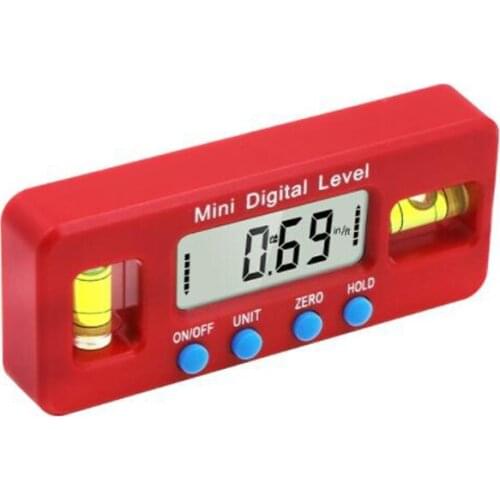 100mm Mini Electronic Digital Display Level Strong Magnetic Level Inclinometer Angle Ruler Digital Caliper Measuring Tool