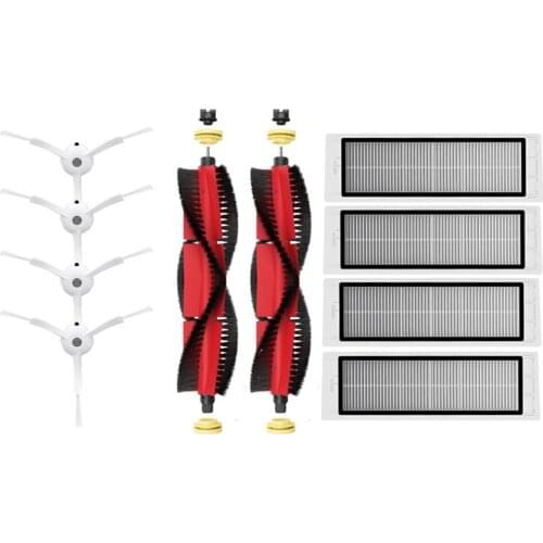 Vacuum Cleaning Robot Accessories for Xiaomi 1 Gen SDJQR01RR / Xiomi Xaomi Roborock S6 S6 Max S6Pure Main / Side Brush + Filter