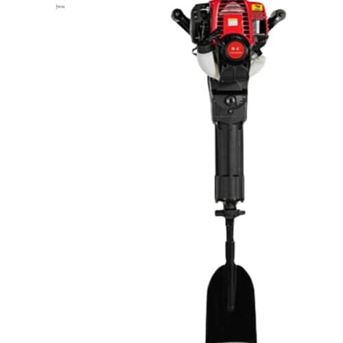 Gasoline tree digger Multifunctional crushing earth digging and trencher Seedling transplant broken root earthmoving machine