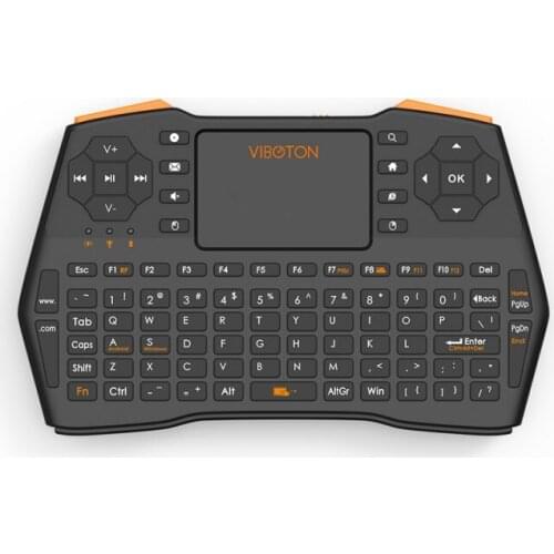 Multi touch screen flying mouse 2.4G mini wireless keyboard mouse TV box intelligent TV remote control