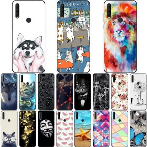 For Alcatel 3X 2019 Case Fashion Silicone Soft TPU Cute Cases for 3X 2020 3 Camera for 3X 2020 4 Camera Phone Cover Funda Coque