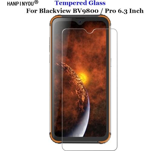 For Blackview BV9800 Tempered Glass 9H 2.5D Premium Screen Protector Film For Blackview BV9800 Pro 6.3"