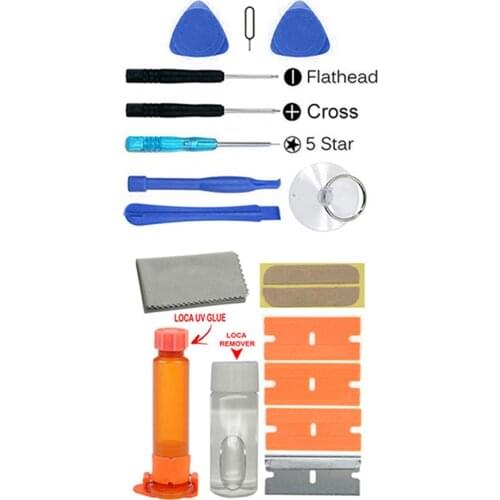 For Samsung Galaxy A40 SM-A405FN DS A405F Replacement Screen Front Glass Repair Kit With Tools