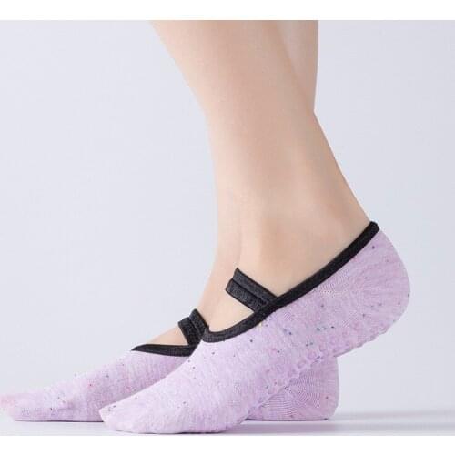 DUVEIL 5Pairs/Lot Professional Anti Slip Sports Fitness Boat Socks for Wome Yoga Dance Socks New Ballet Cross Border Yoga Socks