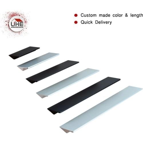 UKE Black Cabinet Handles Kitchen Office Cupboard Drawer Pulls Handle Furniture Drawer Handle Hardware