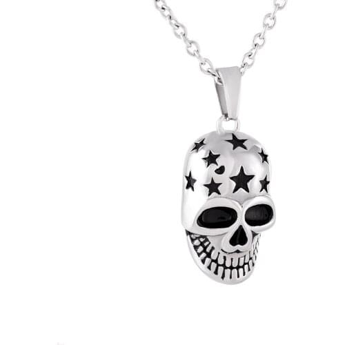 Skeleton Memorial Jewelry Hold Ashes Urn Necklace Pet/Human Ash Keepsake Cremation Urn Pendant Necklace Wholesale 10PCS
