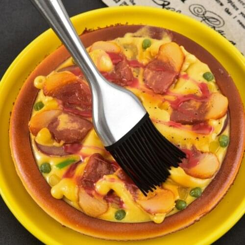 ​Heat-resistant Stainless Steel Pastry Brush Anti-rust Food Grade Barbecue Grill Barbecue Kitchen Cooking