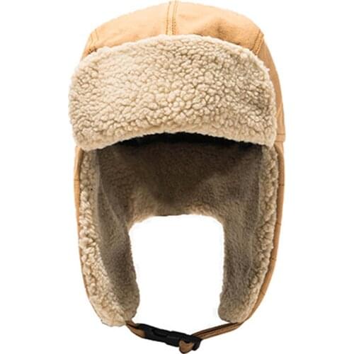 Unisex Winter Warm Ushanka Hats Windproof Thicken Men Earflap Women Outdoor Snow Ski Caps