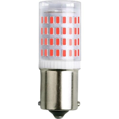 10PCS Car LED 1156 BA15S P21W 1157 BAY15D Car Turn Signal Light Auto Parking Lamp Reverse Lights Blub 3014 80SMD DC12V