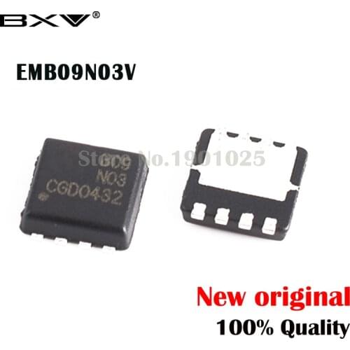 10pcs EMB09N03V B09N03V B09N03 3mm*3mm MOSFET QFN-8 new original