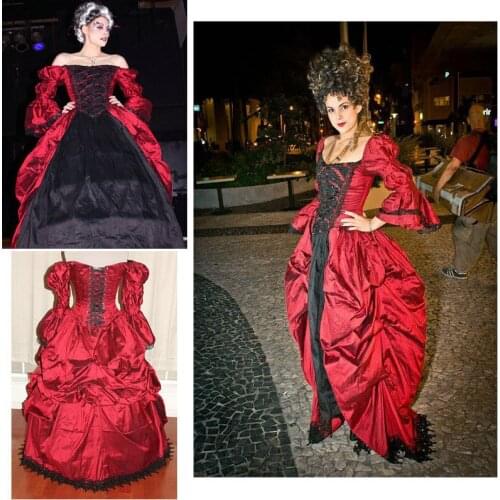 1860S Victorian Corset Gothic/Civil War Southern Belle Ball Gown Dress Halloween dresses CUSTOM MADE R534