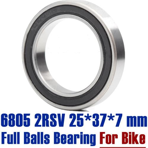 6805-2RSV MAX Bearing 25*37*7mm ( 1 PC) Full Balls Bicycle Bottom Bracket Repair Parts BB70 6805 2RS RSV Ball Bearings 6805-2RS
