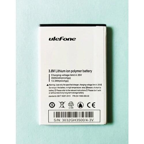 High quality New 3500mAh Battery for uleFone U008 Pro 4G Smartphone 5.0inch MTK6737 Battery