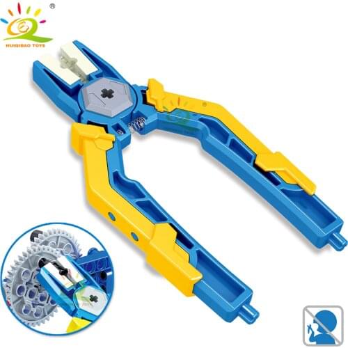 HUIQIBAO Accessory Building Blocks Separator Parts Dismantled Disassembly Device Tool DIY Bricks Eductional Toys For Kids Gift