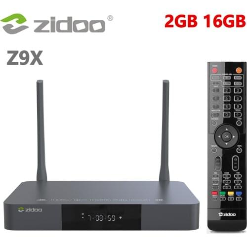 2020 zidoo Z9X Realtek RTD1619DR android 9.0 smart tv box ddr4 2gb 16gb 1000M 2.4g+5g wifi Dolby Audio 4K media player vs z9s