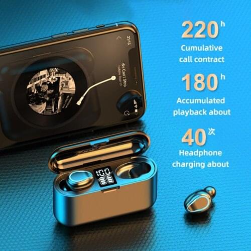 In-ear Wireless Streamer Earphones Bluetooth 5.0 Headphone Stereo Music Long Standby Time Headset Handsfree No Delay Earbuds