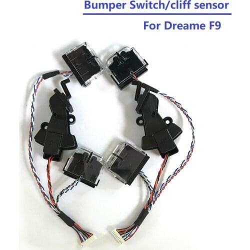 New Bumper Switch Cliff Sensor for Dreame F9 Robot Vacuum Cleaner Spare Parts Replacement Left and Right Downward Sensor Module