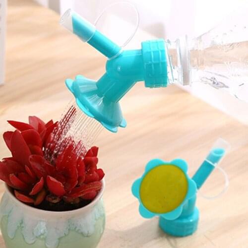 Potted Plant Watering Tool Can Garden 2in1 Plastic Sprinkler Nozzle Watering Cans Sprinkler For Waterers Bottle Garden Tool
