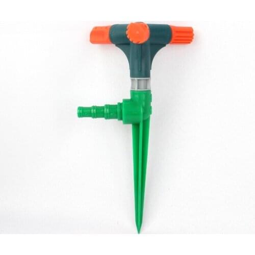 Three Fork Automatic Rotating 360 Degrees Spray Nozzle Greening Lawn Agricultural Sprinkler Irrigation Rooftop Air Spray Cooling