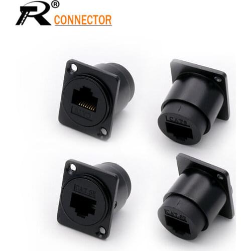 1pc CAT5E RJ45 Connector 8P8C Modular Plug for Computer UTP Ethernet Cable, Gold Plated Gigabit Network Crimp Shielded