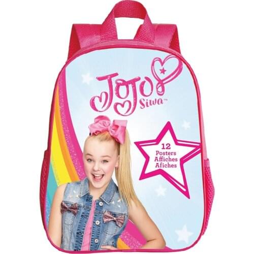 Jojo Siwa Kindergarten Backpack Children School Bags Primary Book Bags Baby Toddler Backpack Boys Girls Rucksack
