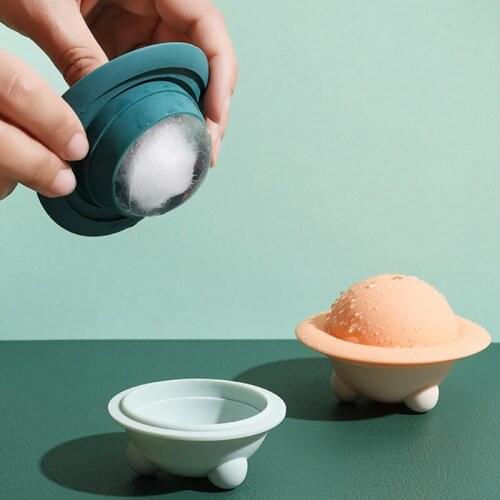 Silicone DIY Round Shape Ice Cube Trays Molds Ice Cube Maker Ice Tray Halloween Candy Cake Pudding Chocolate Molds